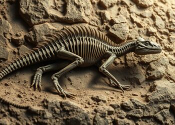 Compsognathus Fossil